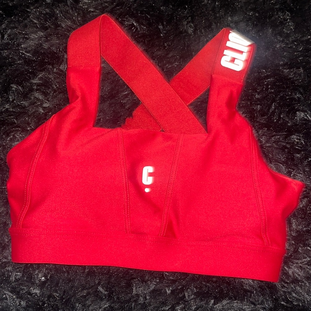 ❤️ Red Burgundy Cape Clique corset style Sports bra 🍷